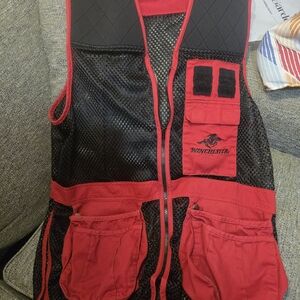 Winchester Red and Black Mesh Vest